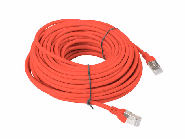 PATCHKABEL CAT.6 FTP 30M RÖD FLUKE PASSERADE LANBERG