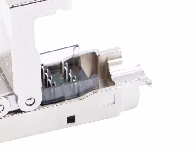 2X RJ45 CAT6A FTP PLUGG 8P8C VERKTYGSLÖS ADAPTER LANBERG