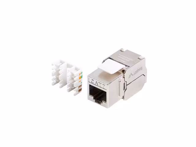 KEYSTONE MODUL VERKTYGSLÖS RJ45 CAT.7 FTP 180° LANBERG