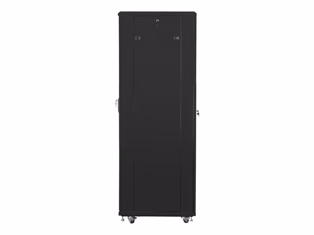 RACKSKÅP 19" FRISTÅENDE 42U/600X800 (FLAT PACK) MED NÄTDÖRR SVART LANBERG