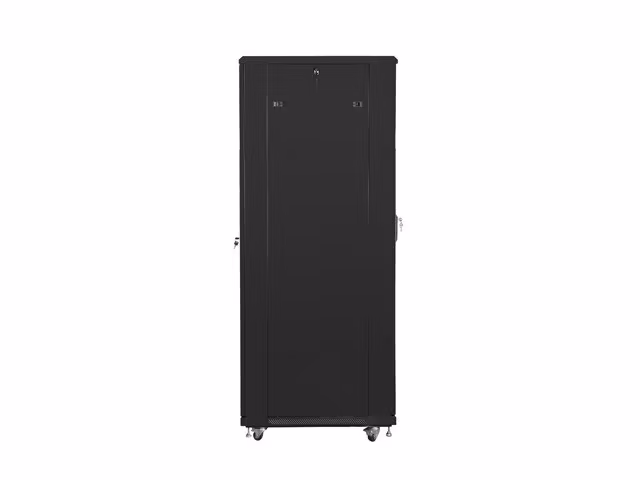RACKSKÅP 19" FRISTÅENDE 42U/800X800 (FLAT PACK) MED NÄTDÖRR SVART LANBERG