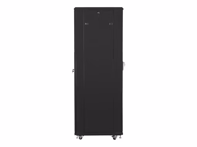 RACKSKÅP 19" FRISTÅENDE 42U/600X800 (FLAT PACK) MED NÄTDÖRR SVART LANBERG