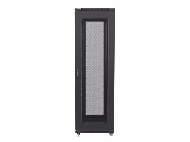RACKSKÅP 19" FRISTÅENDE 42U/600X800 (FLAT PACK) MED NÄTDÖRR SVART LANBERG
