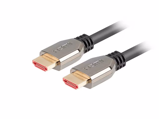 HDMI M/M V2.1 KABEL 1,8M 8K 60HZ SVART LANBERG