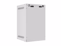 RACKSKÅP 10" VÄGGMONTERAT 9U/280X310 FÖR SJÄLVMONTERING MED METALLDÖRR GRÅ LANBERG (FLAT PACK)