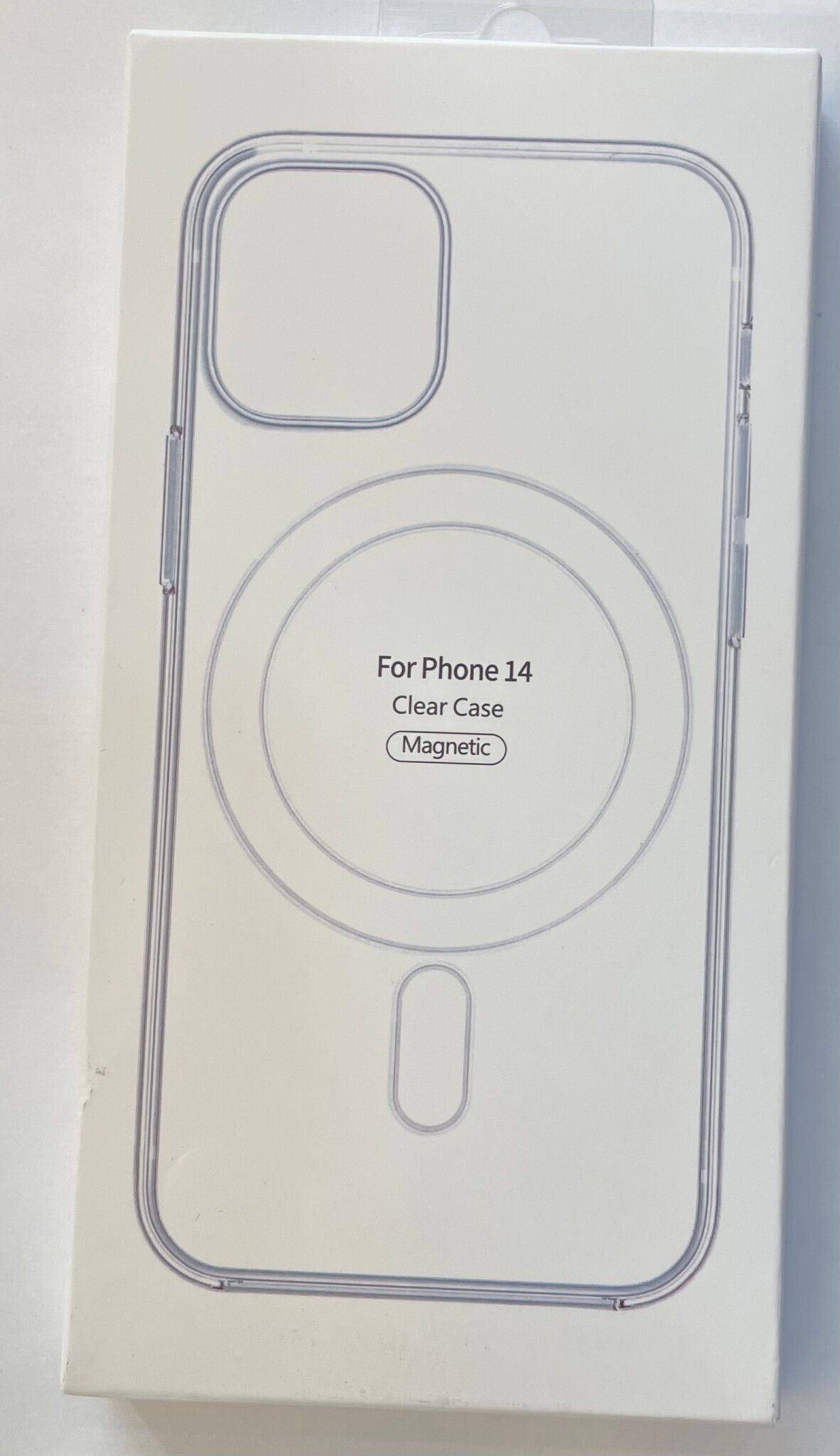 iPhone 14 PRO magnetic clear case