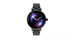 HIFUTURE FUTURE AURA LADIES STAINLESS STEEL BLACK HFFUTUREAURABLK