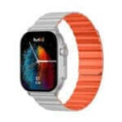 IMIKI SMARTWATCH SF1 SILVER+GRAY ORANGE MAGENTIC STRAP
