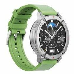 IMIKI SMARTWATCH XPLORER SCOUT GREEN+SILVER SILICONE STRAP