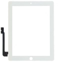 OEM iPad 3 Glas -Vit