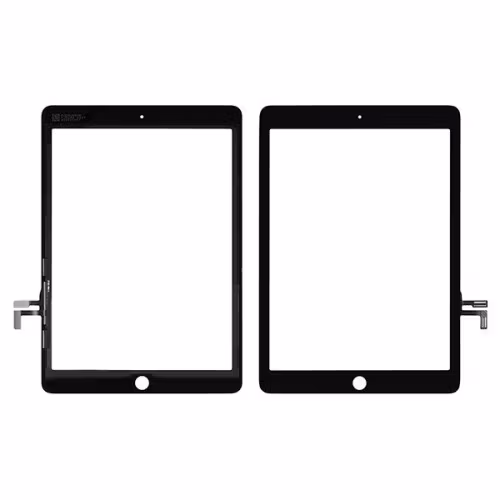 iPad 5:e gen A1822, A1823 OEM Glas-Svart