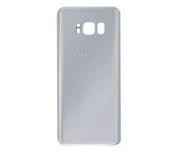 Samsung Galaxy S8 Plus G955f Bak Glas batterilucka Silver