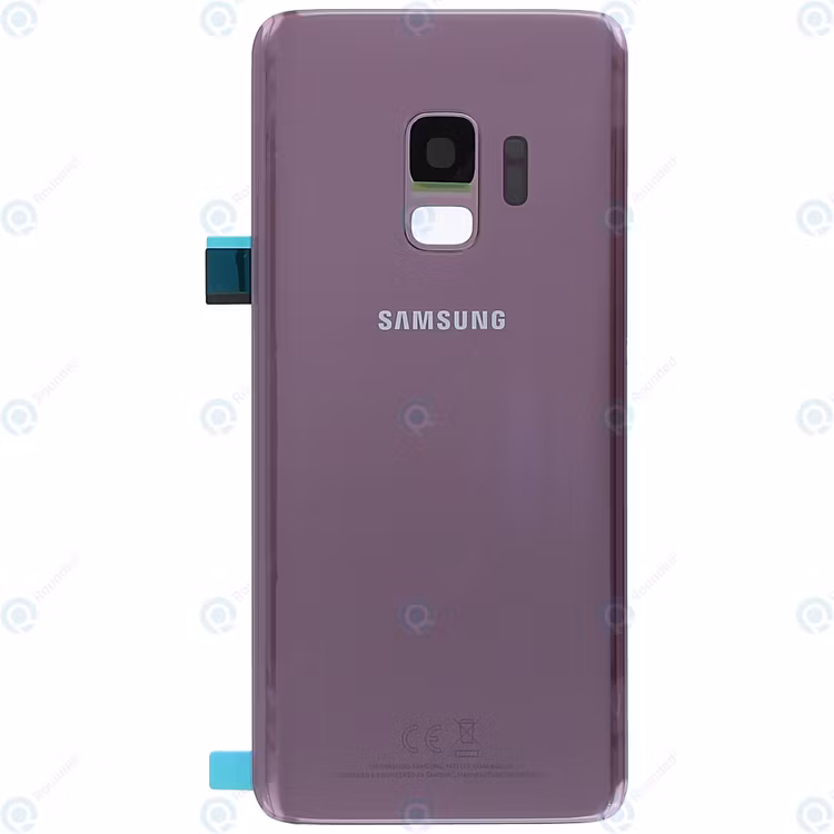Samsung Galaxy S9 G960f Bak Glas batterilucka Rosa