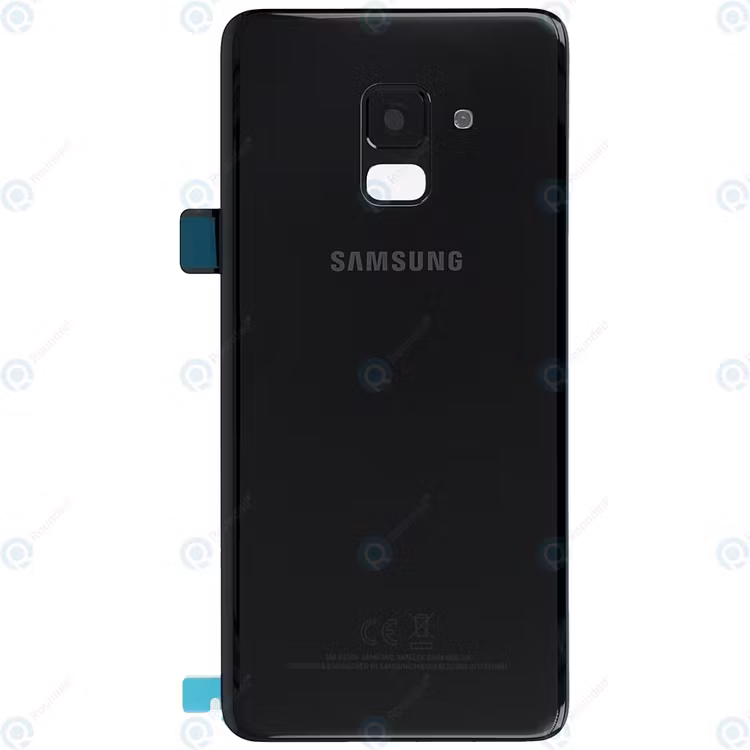 Samsung Galaxy A8 A530 Bak Glas batterilucka Svart