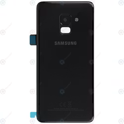 Samsung Galaxy A8 A530 Bak Glas batterilucka Svart