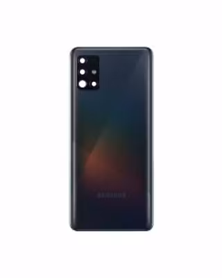 Samsung Galaxy A71 A715f Bak Glas batterilucka svart