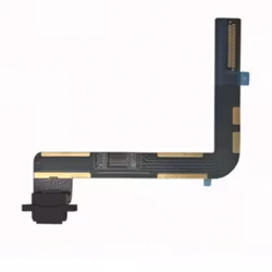 iPad 7th, 8th, 9th gen laddkontakt Svart