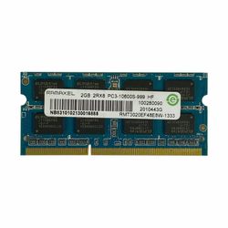 Ramaxel 2GB 2RX8 PC3-10600S-999 HF SODIMM DDR3 (PULLED)