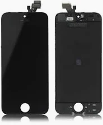 iPhone 5 Display Glas med LCD - Svart