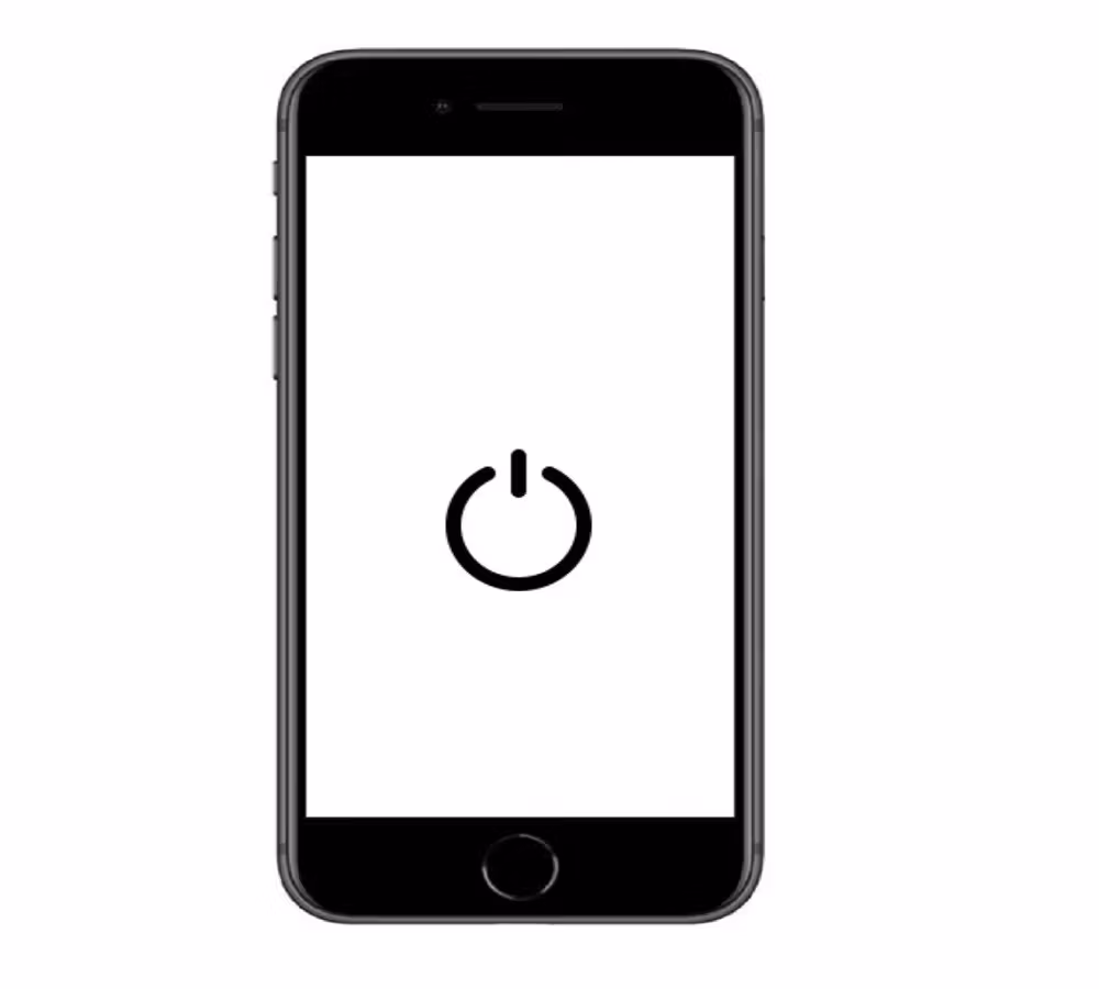 iPhone 8 Plus PÅ/AV knapp