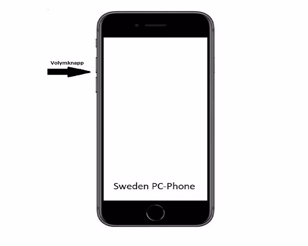 iPhone 6 Plus Volym Knapp Reparation