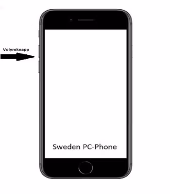 iPhone 5, 5C, 5S, SE Volym vibrator knapp Reparation