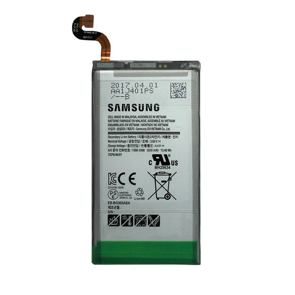 Samsung Galaxy S8 Plus G955F Batteri 3500mhA