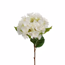 Konstgjord Hortensia Vit 45 cm