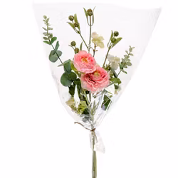 Bukett av konstgjorda blommor Rosa