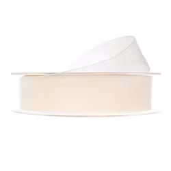 Band Organza Creme 25mm
