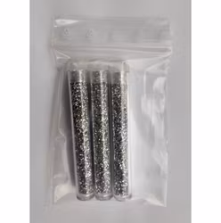 Glitter silver, 3-pack
