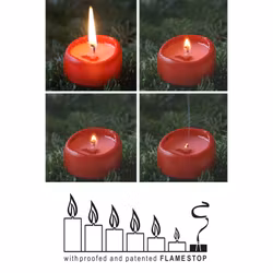 Högt värmeljus/säkerhetsljus 6cm