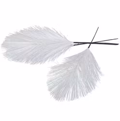 Syntetisk fjäder vit (Frakt 10.00)