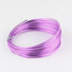 Aluminiumtråd lavendel