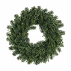 Konstgjord Krans av granris 45cm