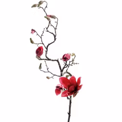 Konstgjord Magnolia Rosa 135cm