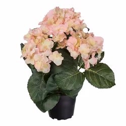 Konstgjord Hortensia 30cm Rosa