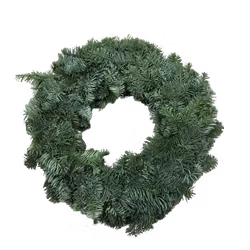 Krans av äkta ädelgran