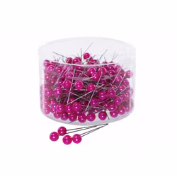 Pärlnål Cerise 10mm 20-pack