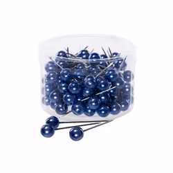 Pärlnål Blå 15mm 5-pack