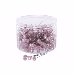Pärlnål Rosa 10mm 20-pack