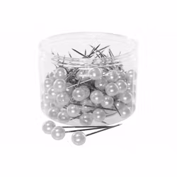 Pärlnål Vit 15mm 5-pack