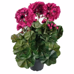 Konstgjord Pelargon Lila