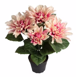 Konstgjord Dahlia 30cm Lila