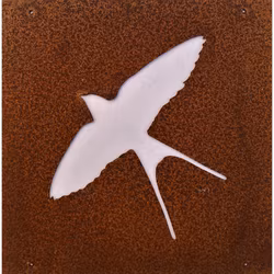 Svala, skylt till armeringsnät