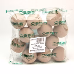 Oasis Boll Torr 7cm 12-pack