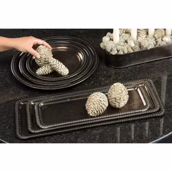 Kotte rund champagne shimmer 2-pack