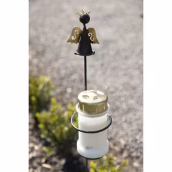 Gravljushållare ängel