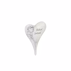 Hjärta Älskad Saknad 10,5 cm