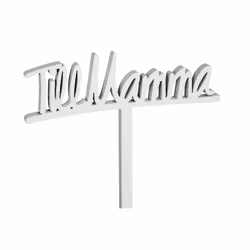 Till Mamma skylt/stick